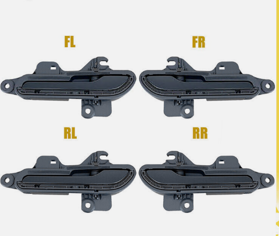 152811400D 152811500D Front Rear door handle left right for Tesla Model 3 Y 2021-