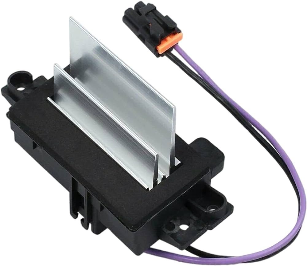 93803636 52413530 89018778 4P1516 HVAC Heater Blower Motor Fan Resistor - 1580567 Compatible with Chevy Silverado Trailblazer Cadillac Escalade GMC Envoy Sierra Buick Rainier