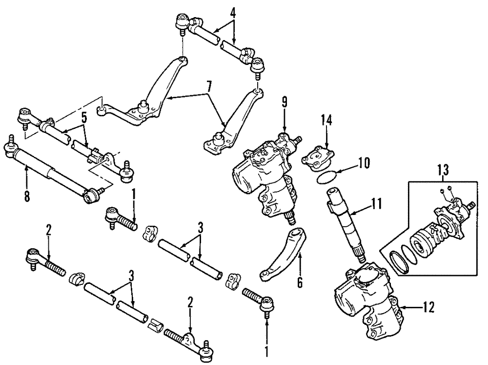 45411-60191 4541160191 ARM PITMAN TOYOTA LAND CRUISER LEXUS LX450