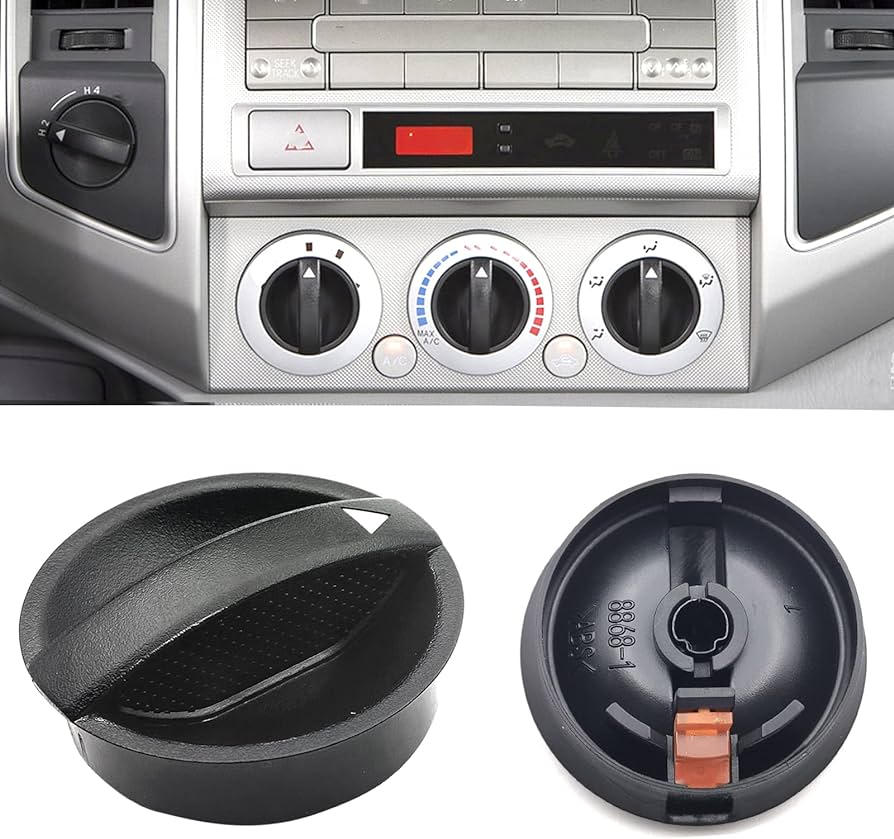 55900-04020 55900-04030 758695 655-51820A Heater Control Knob with 2005-2011 Toyota Tacoma
