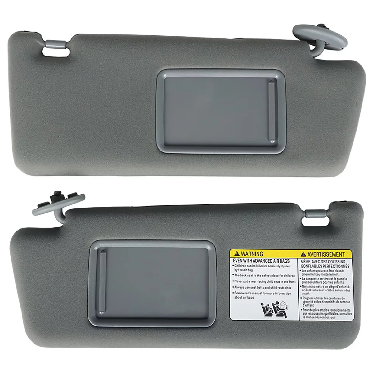 74310-04181-B1 74320-04181-B1 Sun Visors Fit for Toyota Tacoma 2005-2015 Front Left Right Side