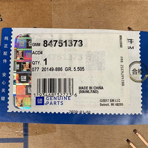 84751373  NEW GM OEM Differential Case 2018 Buick Envision General Motors