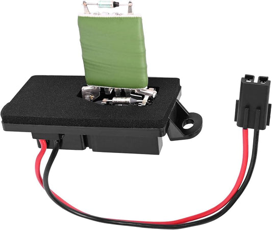 89019089 HVAC Blower Motor Fan Resistor Replacement for 1999-2007 Silverado GMC 1500 2500 3500 HD w/Manual Air Conditioning Replaces 22807122, 973-004, 89018597