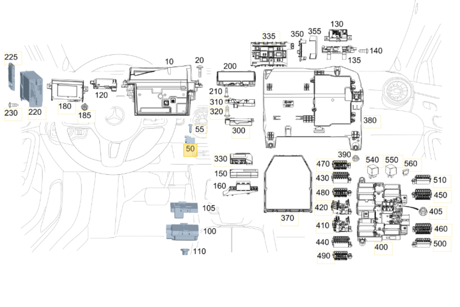 0009822904 A0009822904 MERCEDES BENZ W223 CZUJNIK UDERZENIA