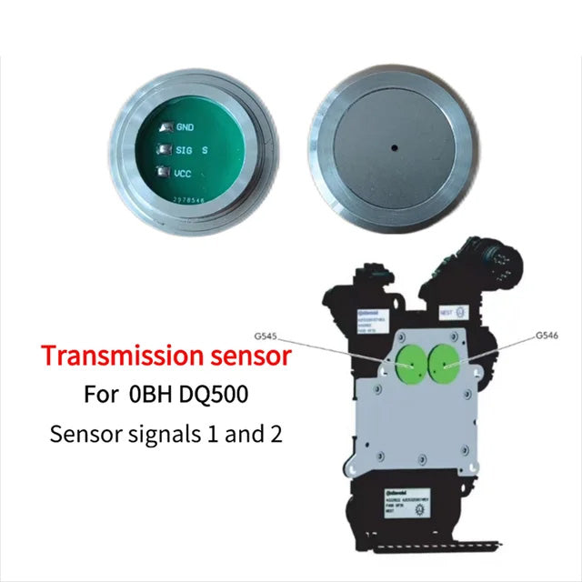 2PCS Transmission Control Unit Pressure Sensor fit for Volkswagen Audi DQ500 DQ380