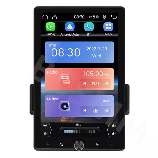 10.4in 1Din Car Radio Stereo Bluetooth FM Mirror Link For Android/IOS Carplay