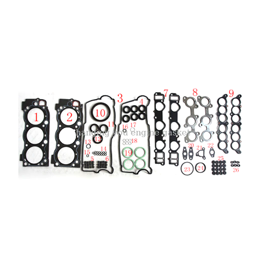 04111-62081 50177700 5VZ Engine seal Gasket KIT For TOYOTA HILUX 4RUNNER TACOMA LAND CRUISER PRADO