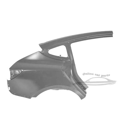 1073736S0 2017-2019 TESLA Model 3  panel Body parts  REAR Fender REAR Fender Panel For TESLA MODEL 3