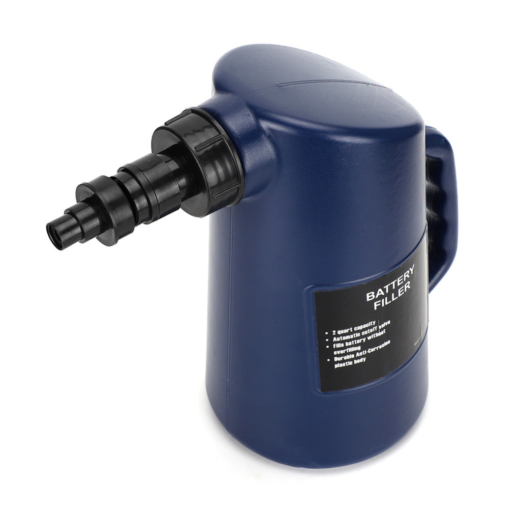 2L Car Motorcycle Battery Filler Lead-Acid Liquid Filling Tool Auto Car Deep Cycle Jug Car Maintenance Accessories