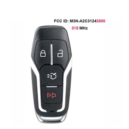164-R8109 164-R8120 5926060 Smart Remote for Ford M3N-A2C31243800 164R8109 4 Button 49 Chip