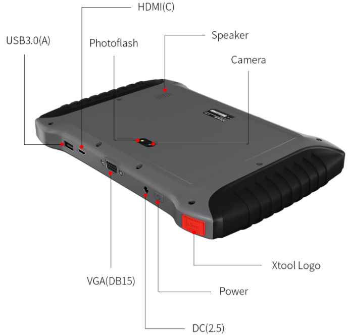 XTOOL A80 H6 Full System Car Diagnostic tool Car OBDII Car Repair Tool Vehicle Programming/Odometer adjustment