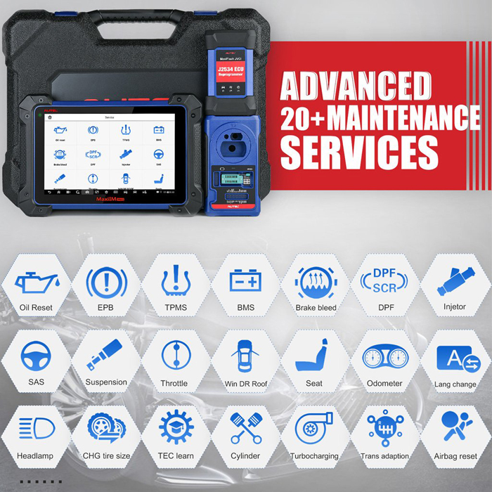 Autel MaxiIM IM608 Diagnostic Key Programming and ECU Coding Tool PLUS APB112 Smart Key Simulator and G-BOX 2