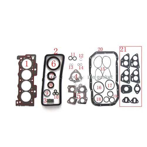 TU3A Engine Rebuilding Kits Overall gasket set For Peugeot 205 306 309 405  50038800