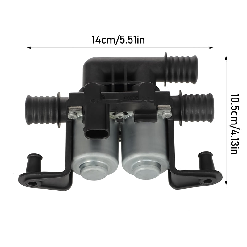 64116906652 Heater Control Valve Solenoid for For BMW E60 E63 E65 E66 535i 535i xDrive 535xi 545i 550i 645Ci X5