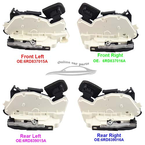 6RD837016A 6RD839015A 6RD839016A Door Lock Actuator Front Rear Left Right Side Fit For VW Skoda