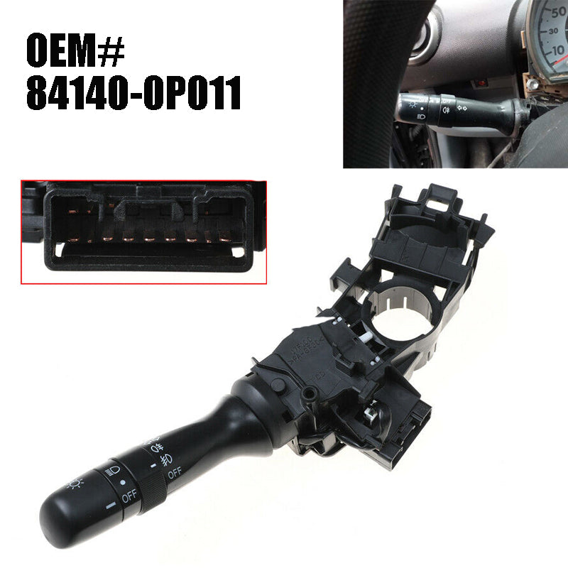 84140-0P011 841400P011 84140-60380 For Toyota RAV4 Corolla Headlight Head Light Lamp Column Swith
