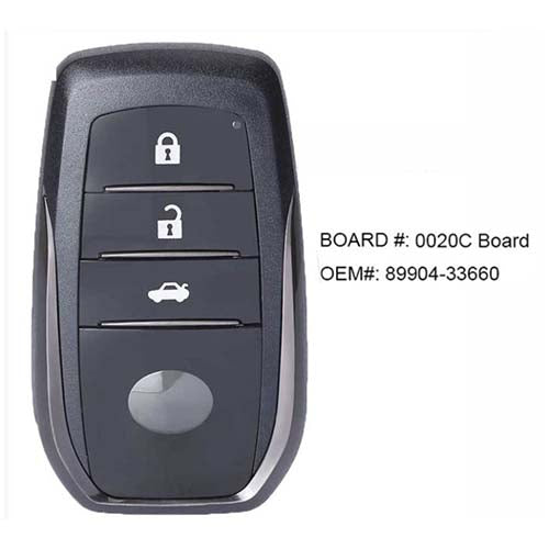 89904-33660 8990433660 Toyota Transmitter Sub-assy Electrical Key