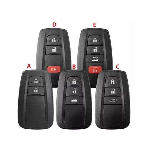 8990H-02040 8990H-02050 for Toyota Corolla Smart Remote Key Fob 433MHz 4A Chip B2U2K2R Board ID2000