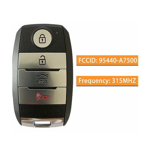 95440-A7500 95440A7500 Kia Forte Smart Key 4Buttons 315MHz CQOFN00040