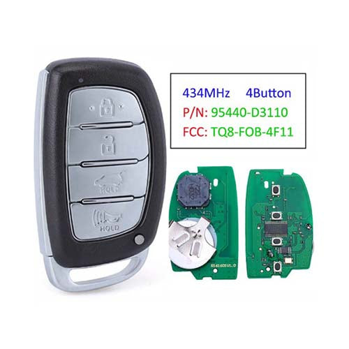 95440-D3110 95440D3110 Hyundai Tucson Smart Remote Key 433MHz