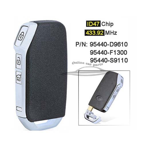95440-F1300 95440-D9610 95440-S9110 95440F1300 Kia Sportage Remote Key 3 Button 433MHz NCF2951 HITAG3