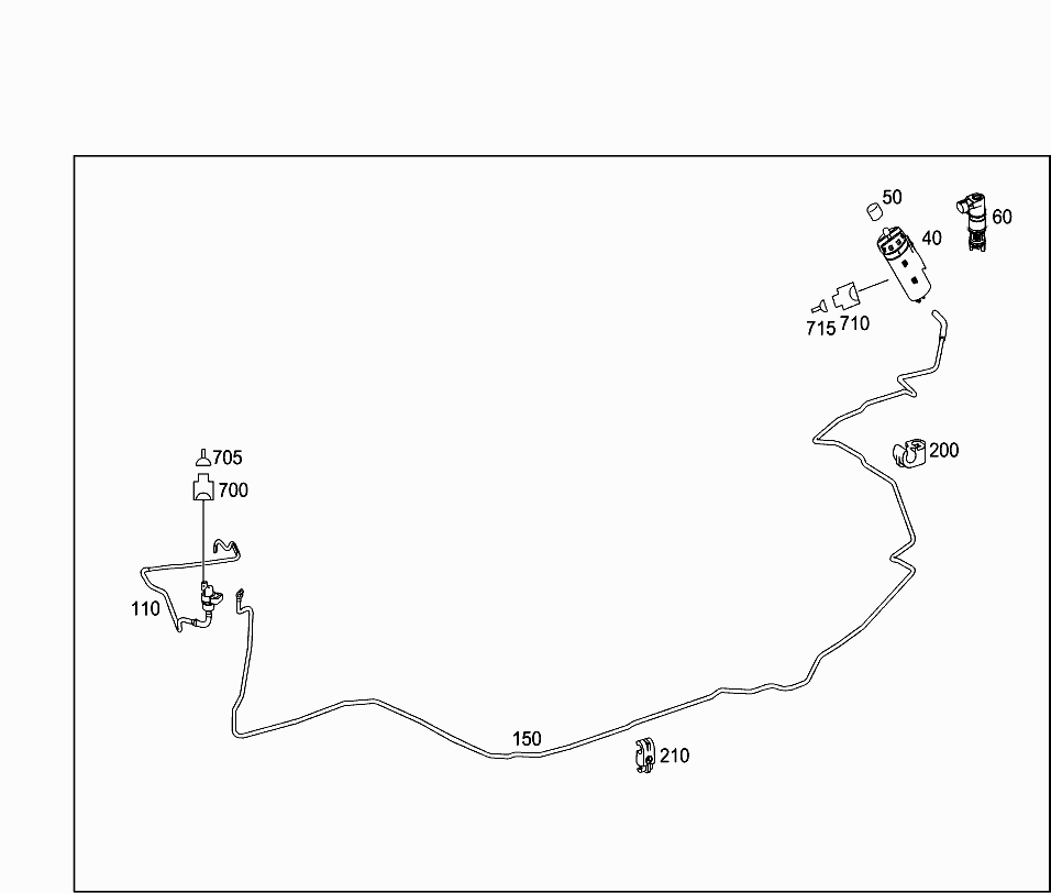 1644703193 A1644703193 Mercedes BENZ GL550 W164 EVAP Purge Valve