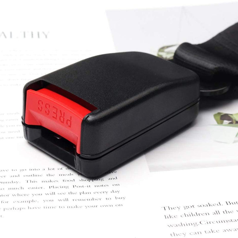 Adjustable 24-80CM Seat Belt Extender Buckle for Locking Tab Durable High Elasticity Auto Interior Accessories Safety Supplies