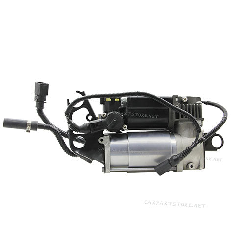 7L8616006A 7L8616007 7L8616006C 4L0698007 Air Suspension Compressor with Bracket for Audi Q7 Porsche Cayenne VW Touareg