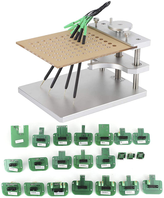 Aluminum BDM Frame With LED With 4 Probes and Mesh  22pcs BDM Probe Adapters Full Set for KESS Dimsport KTAG