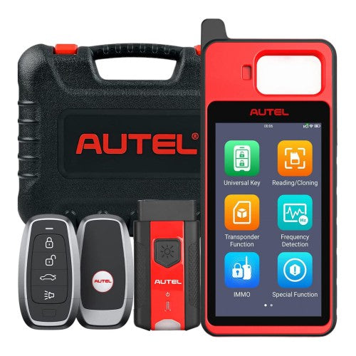 2023 Autel MaxiIM KM100 KM100E Universal Key Generator Kit Support Transponder Reading Cloning and IMMO Learning Free Update Online Lifetime