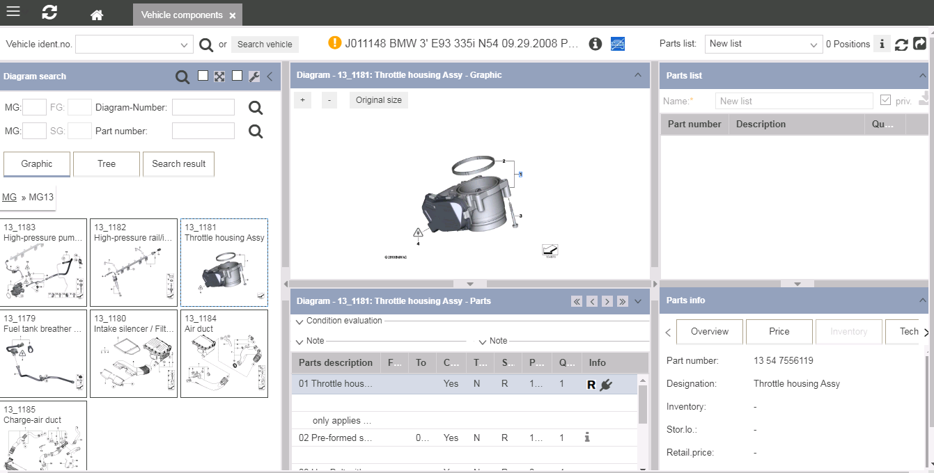 BMW Mini Rolls Royce ETK 2024 Parts Catalog ONLINE