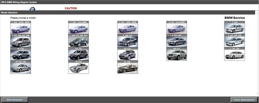 BMW WDS v15 and MINI WDS v7 Wiring Diagram System