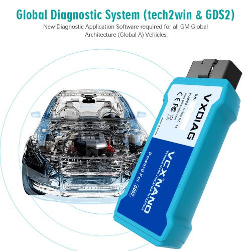 VXDIAG VCX NANO for GM OPEL GDS2 V2021.4 Tech2WIN 16.02.24 Diagnostic Tool Wifi Version