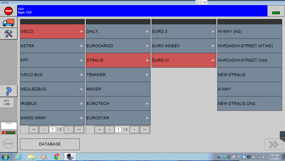 EASY IVECO V 16.1.0 diagnostic and programming (Astra + Buses)