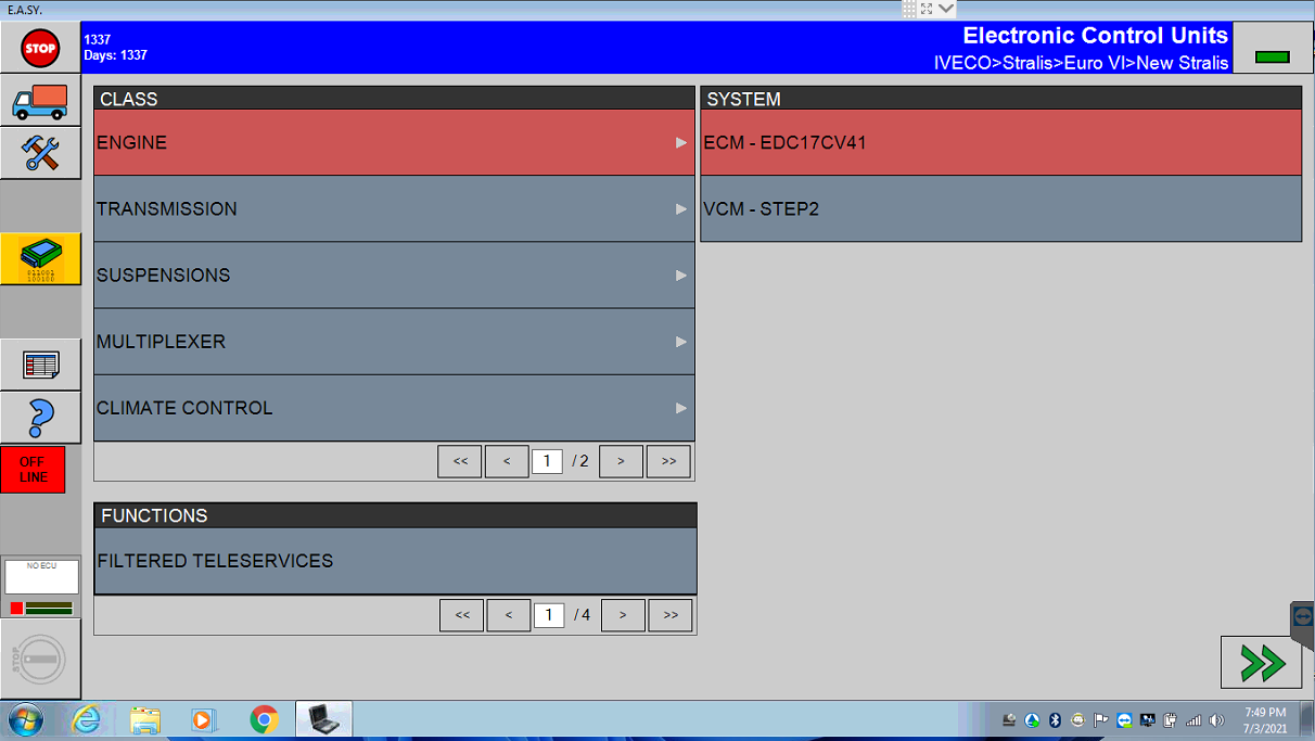 EASY IVECO V 16.1.0 diagnostic and programming (Astra + Buses)