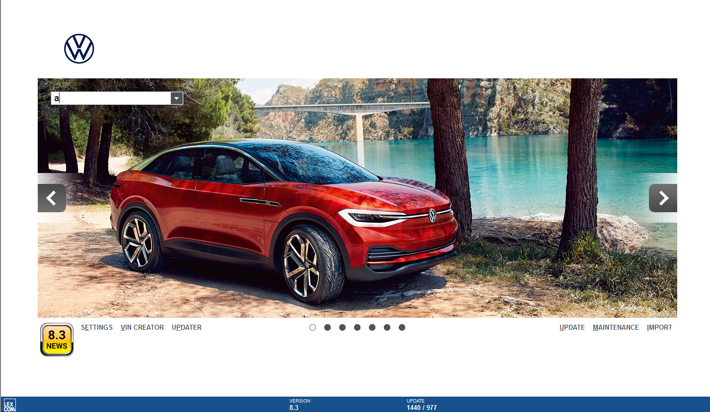ETKA 8.3 – AUDI, VW, SEAT, SKODA 2023 Parts Catalogue Online update