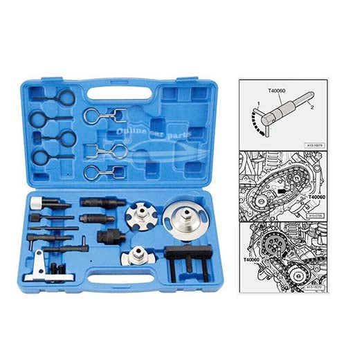 Engine Camshaft Timing Locking Tool Kit Set For AUDI Diesel Engine