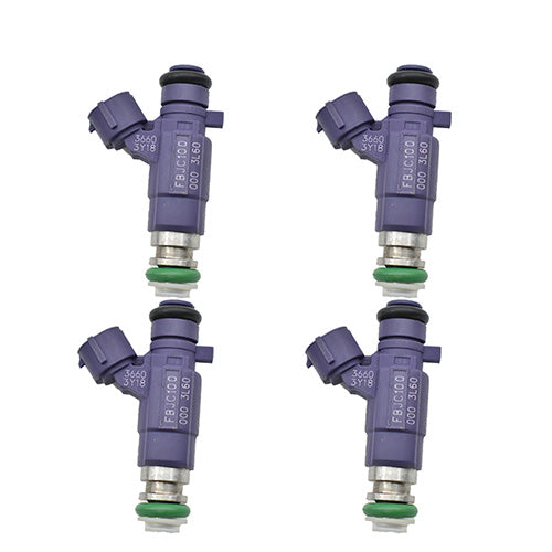 4PC pour Nissan Infiniti 350Z FX35 350Z Pathfinder G35 x-trail Primera P12 V6 FBJC100 injecteur de carburant moteur 2.0 2.5 3.0 3.5L