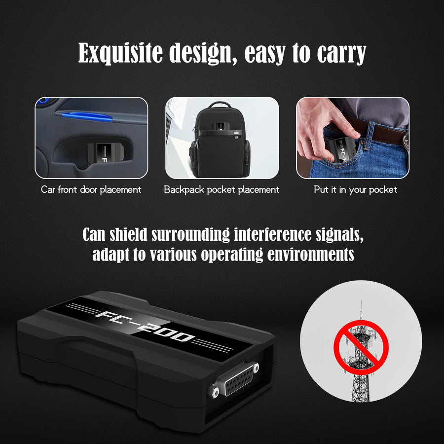CG FC200 ECU Programmer Full Version Support 4200 ECUs and 3 Operating Modes Update Version of AT200