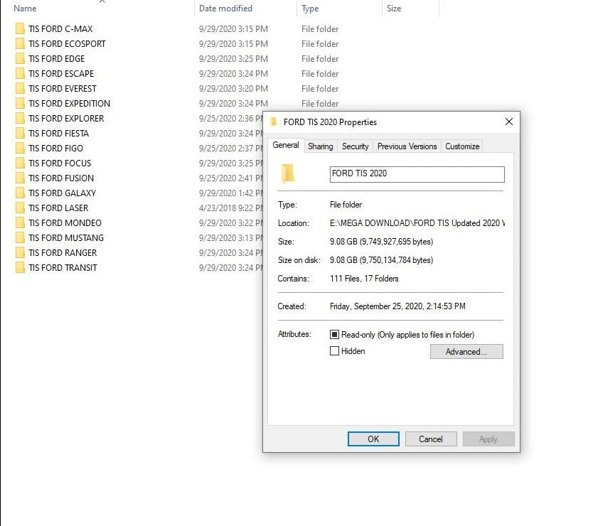 FORD TIS PDF 15GB All Model 2020 Workshop Manual, Wiring Diagram, Pinout DVD