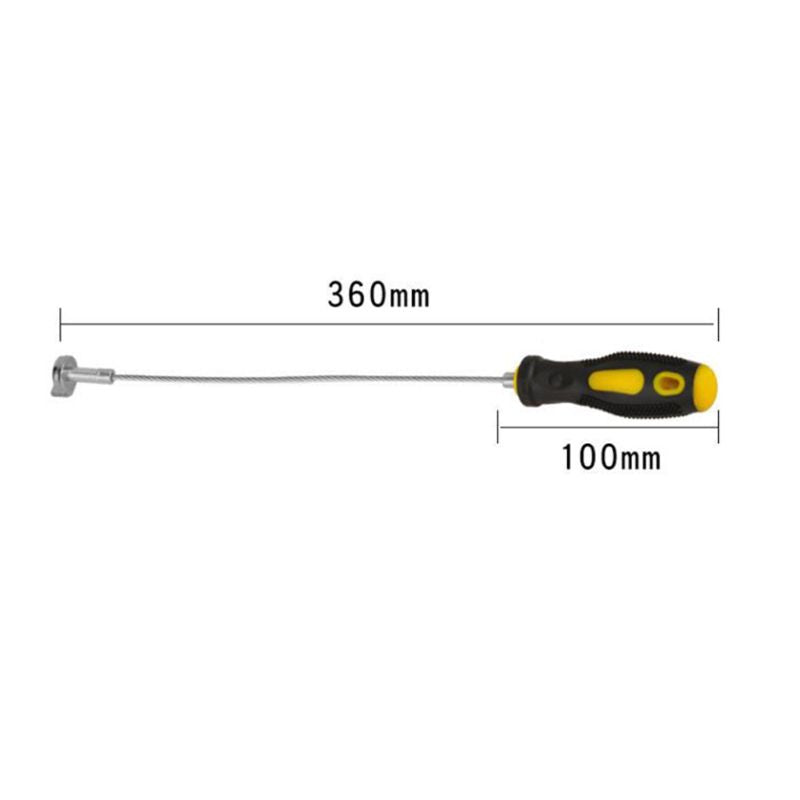 1 Pcs Vehicle Car Clearance Oil Sump Drain Plug Key Socket Set with Magnetic Sump Removal Tool