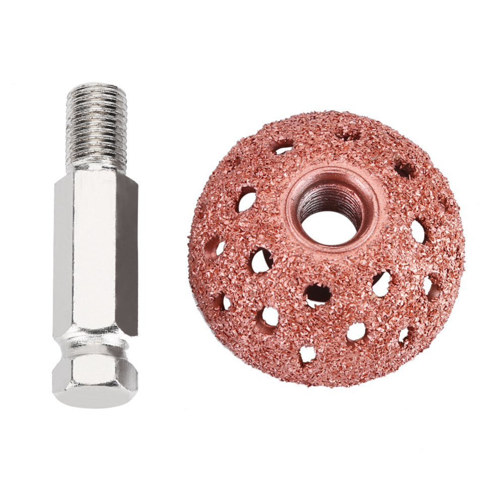 38mm tungsten steel material hemispherical pneumatic grinding head grinding wound / tire tire repair tools