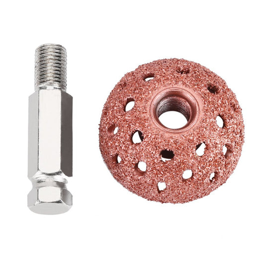 38mm tungsten steel material hemispherical pneumatic grinding head grinding wound / tire tire repair tools