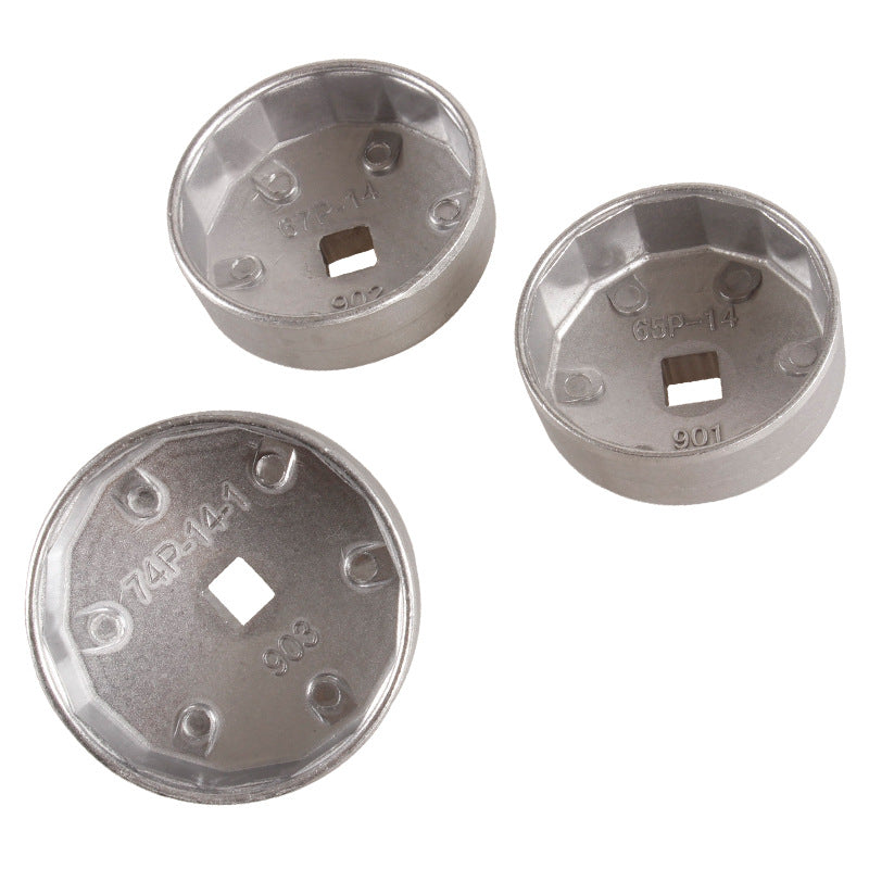 Aluminum alloy Hat Oil Filter Removing Tool Wrench Socket Remover for Car Parts car repair tools