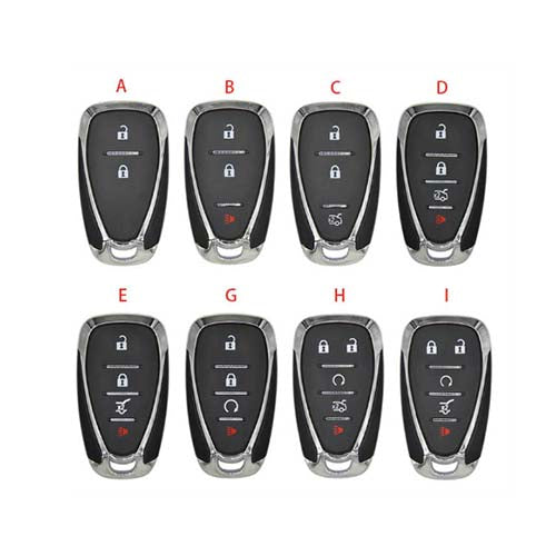 Chevrolet Remote Key FCC ID: HYQ4EA IC 1551A-4EA 433 Mhz aftermarket