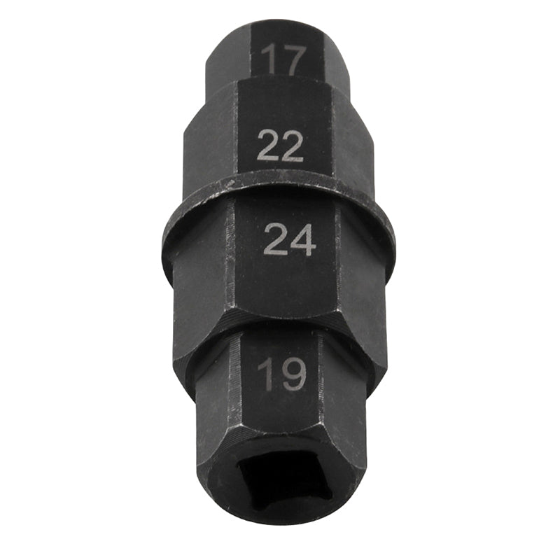 ATLIN Hex Axle Tool For Motorcycle Front Axle Wheel, Hex Allen Axle Spindle Tool 17mm, 19mm, 22mm, 24mm Reparatie Tools
