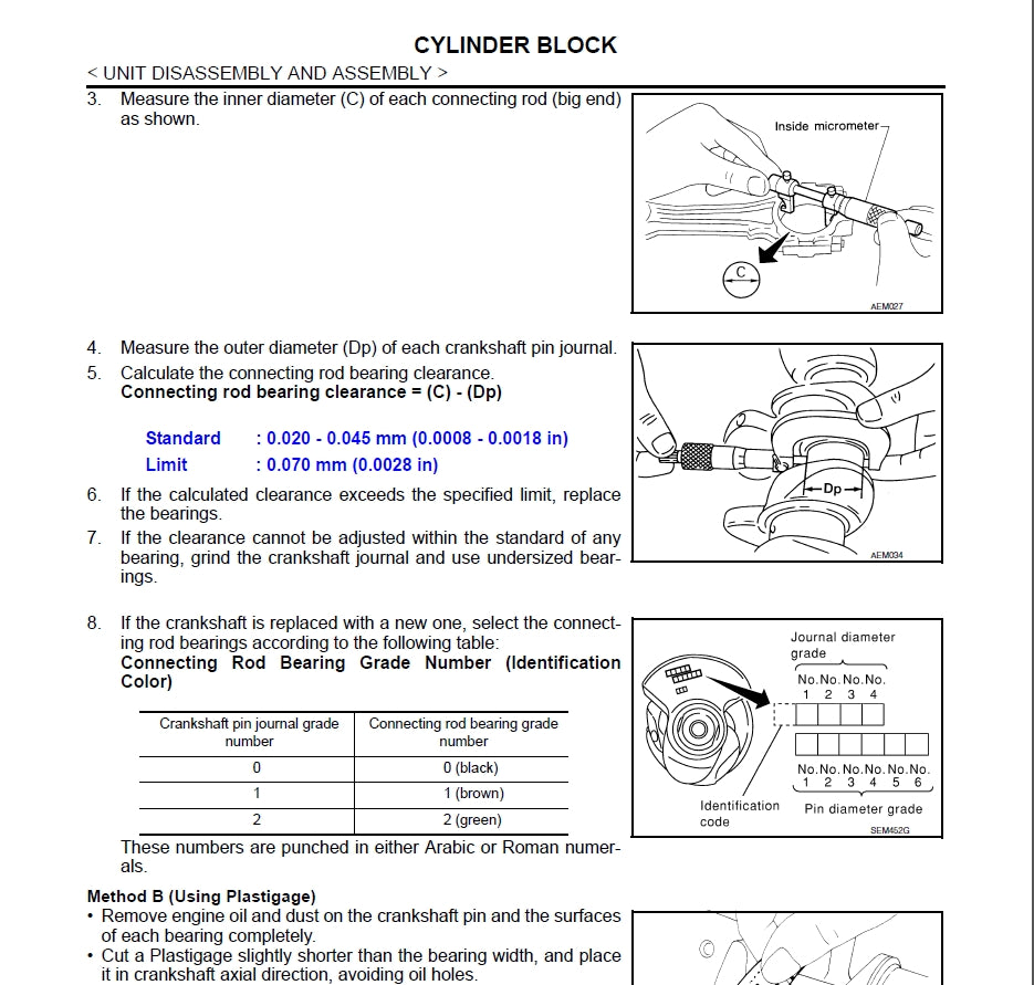 Nissan Infiniti Workshop Manual