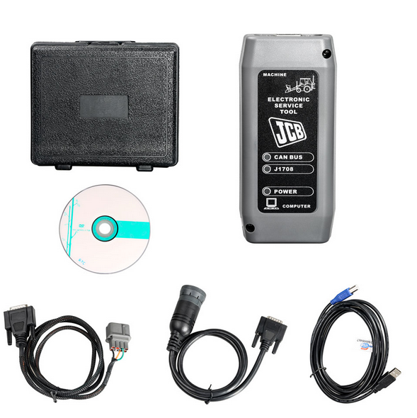 JCB Electronic Service Tool with JCB Service Master 4 V1.73.3 Heavy Duty Truck Diagnostic Scanner