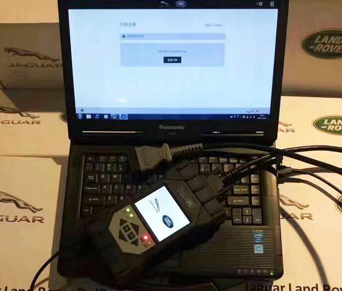 JLR DoiP VCI SDD Pathfinder Interface plus Panasonic CF53 Laptop for Jaguar Land Rover from 2005 to 2021