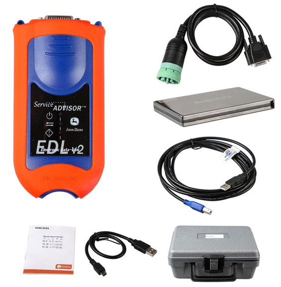 John Deere Service Advisor 5.2 EDL V2 Electronic Data Link Truck Diagnostic Kit